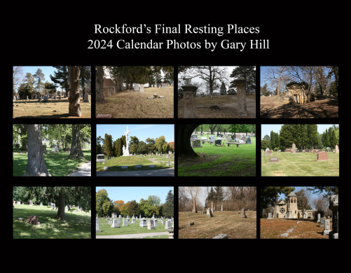 Rockford's Final Resting Places 2024 Calendar